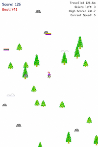 SkiFree Classic gameplay review
