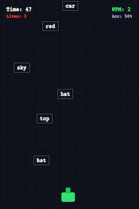 Typing Speed gameplay cover thumbnail screenshot