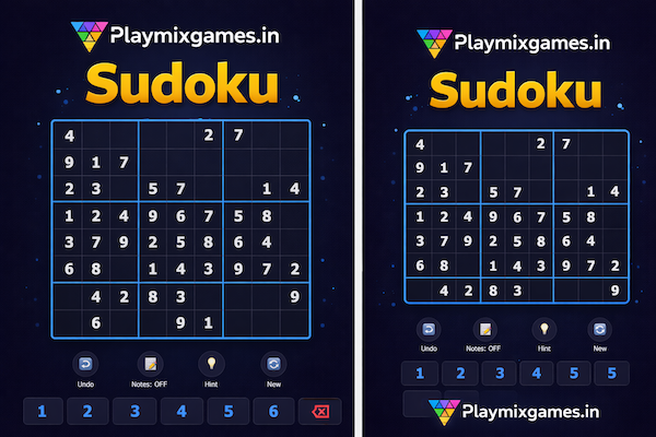 Play Sudoku Daily online game