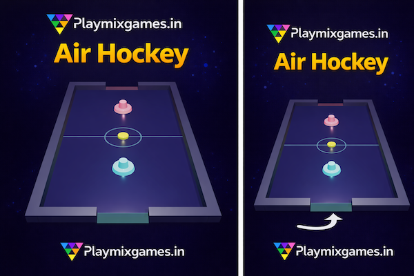 Play Air Hockey 3D free online