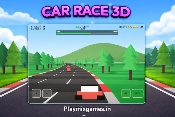 Play Car Racer 3D free online