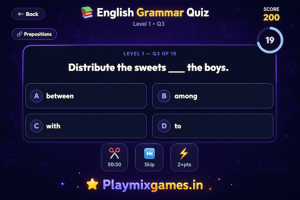 Play English Grammar free online
